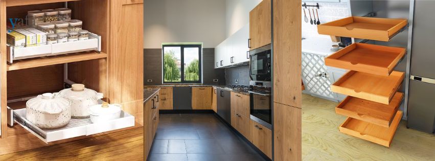 Pull Out with Adjustable Shelves